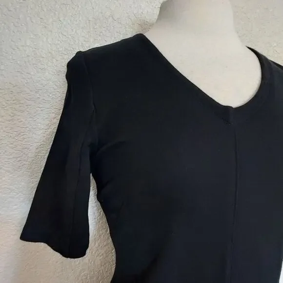 Cabi Classic Black Sheath Dress Size 8 - Picture 6 of 14